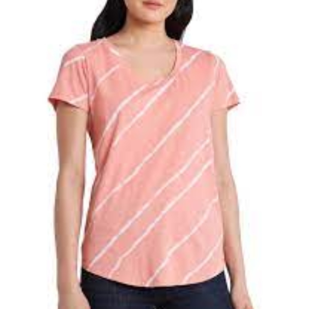NWOT Vince Camuto Short Sleeve Tie Dye Tee